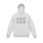 Ocean Animal Stamp Marine Embroidered Heavyweight 450 GSM Cotton Hoodie Sweatshirt
