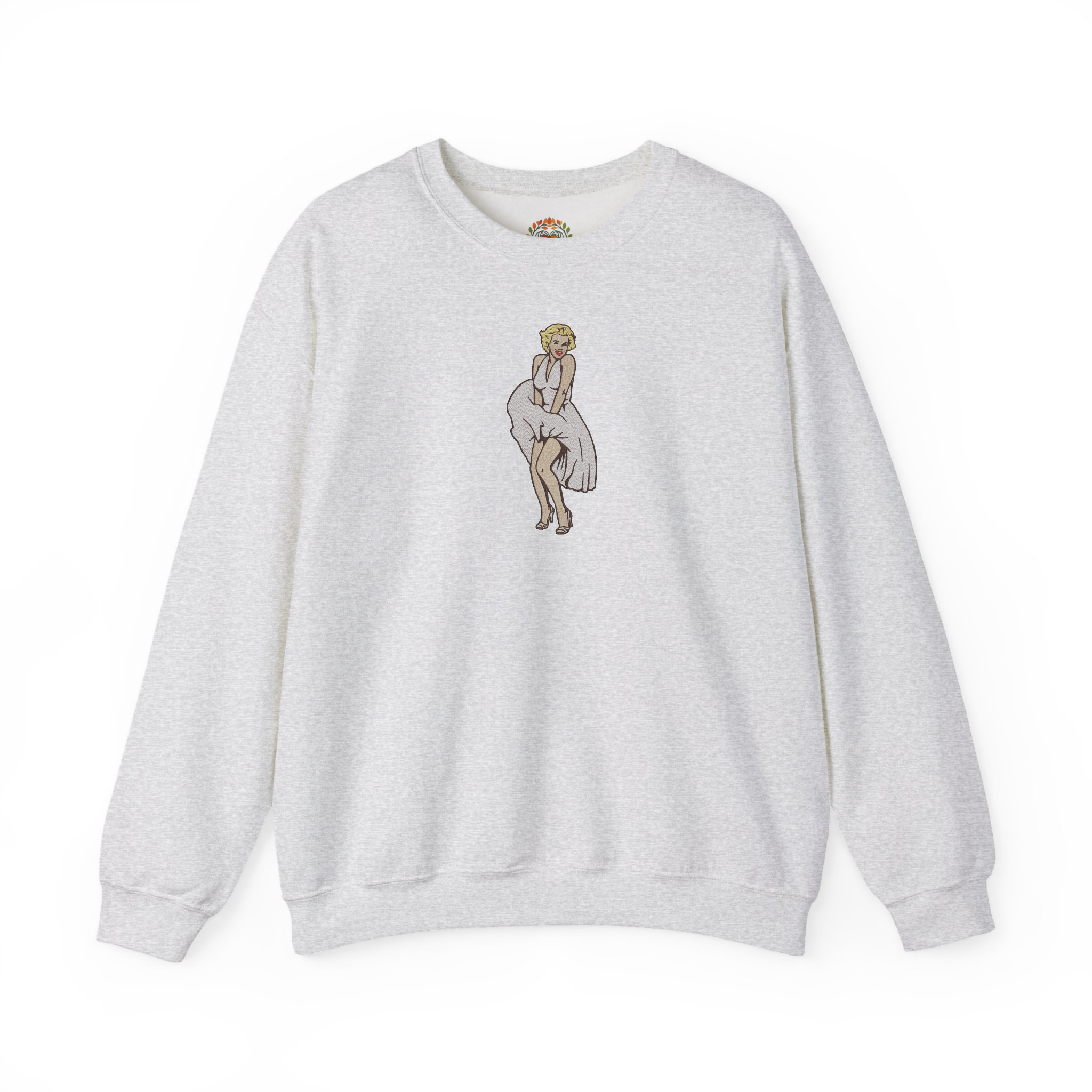 Marilyn Monroe: The Flying Skirt Embroidered Hoodie | Sweatshirt | T-shirt