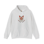 Ghibli Princess Mononoke Mask Embroidery Hoodie | Sweatshirt
