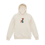 Abstract Rose Lady Mural Embroidered Heavyweight Hoodie and Sweatshirt