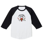 刺繍 Hellfire Club Stranger Things Organic Cotton Heavyweight T shirt