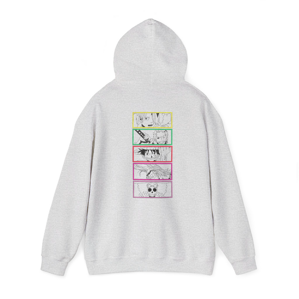 One Piece Straw Hat Crew Embroidery Hoodie | Sweatshirt