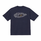 Boat Fishing Embroidered Cotton T shirt