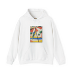 Summer Paradise Beach Embroidery Hoodie | Sweatshirt