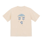 ウミガメの赤ちゃん柄Tシャツ 親子お揃い 大人用・キッズ用