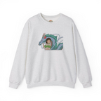 Ghibli Spirited Away Chihiro Haku Dragon Embroidery Hoodie | Sweatshirt