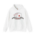 Sudadera con capucha bordada con escalera real de póker | Sudadera | Camiseta