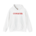 CONQUER Gym Motivation 3D Embroidered Hoodie | Sweatshirt