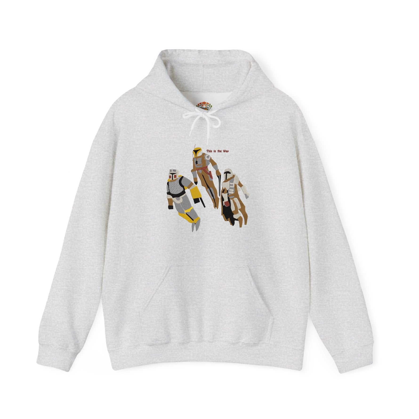 This Is The Way Heavyweight Embroidered Hoodie and Sweatshirt