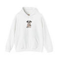 Colorful Dalmatian Acrylic Portrait Embroidered Hoodie | Sweatshirt | T-shirt