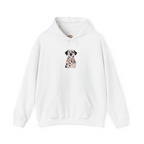 Colorful Dalmatian Acrylic Portrait Embroidered Hoodie | Sweatshirt | T-shirt