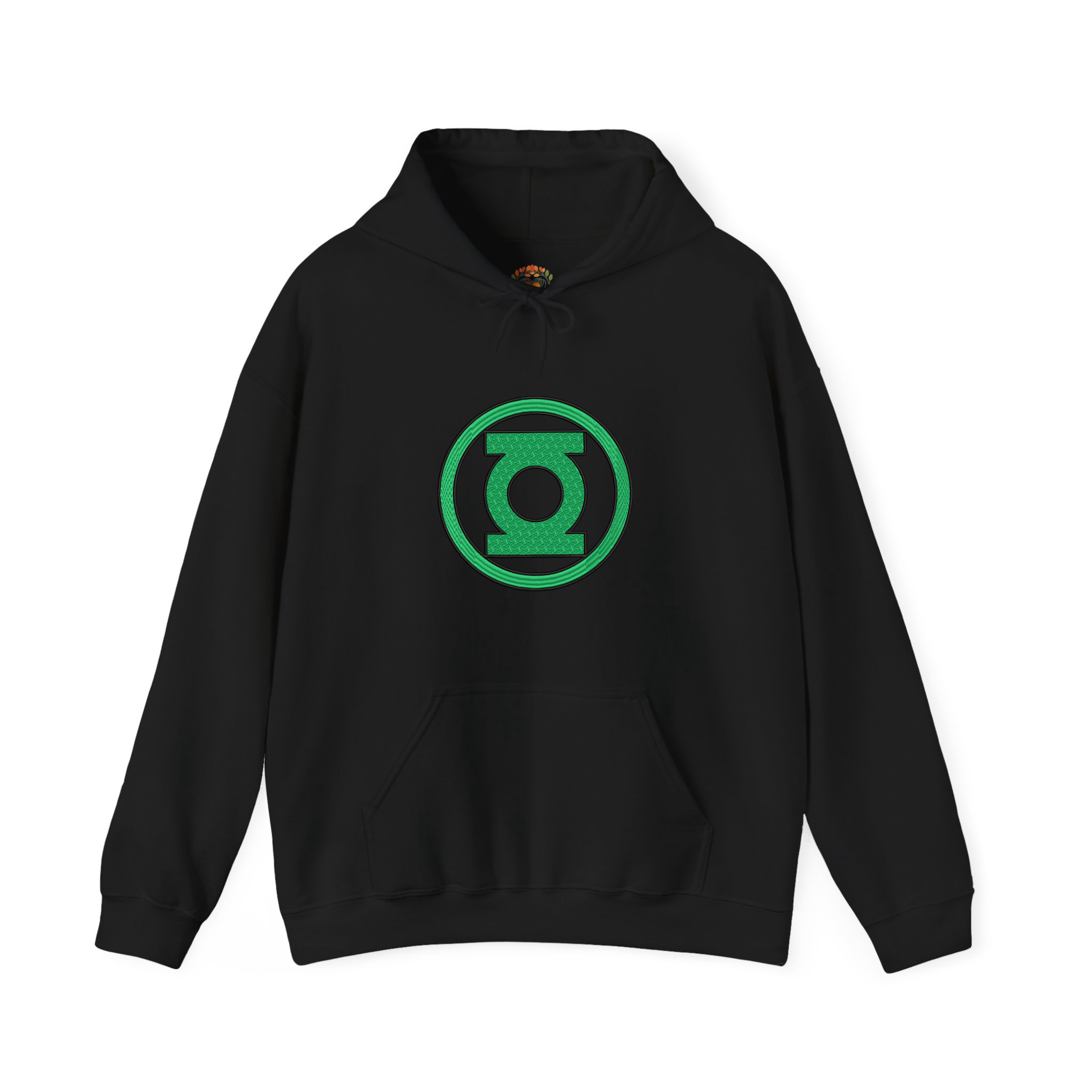 Green Lantern Embroidery Hoodie | Sweatshirt | T-shirt