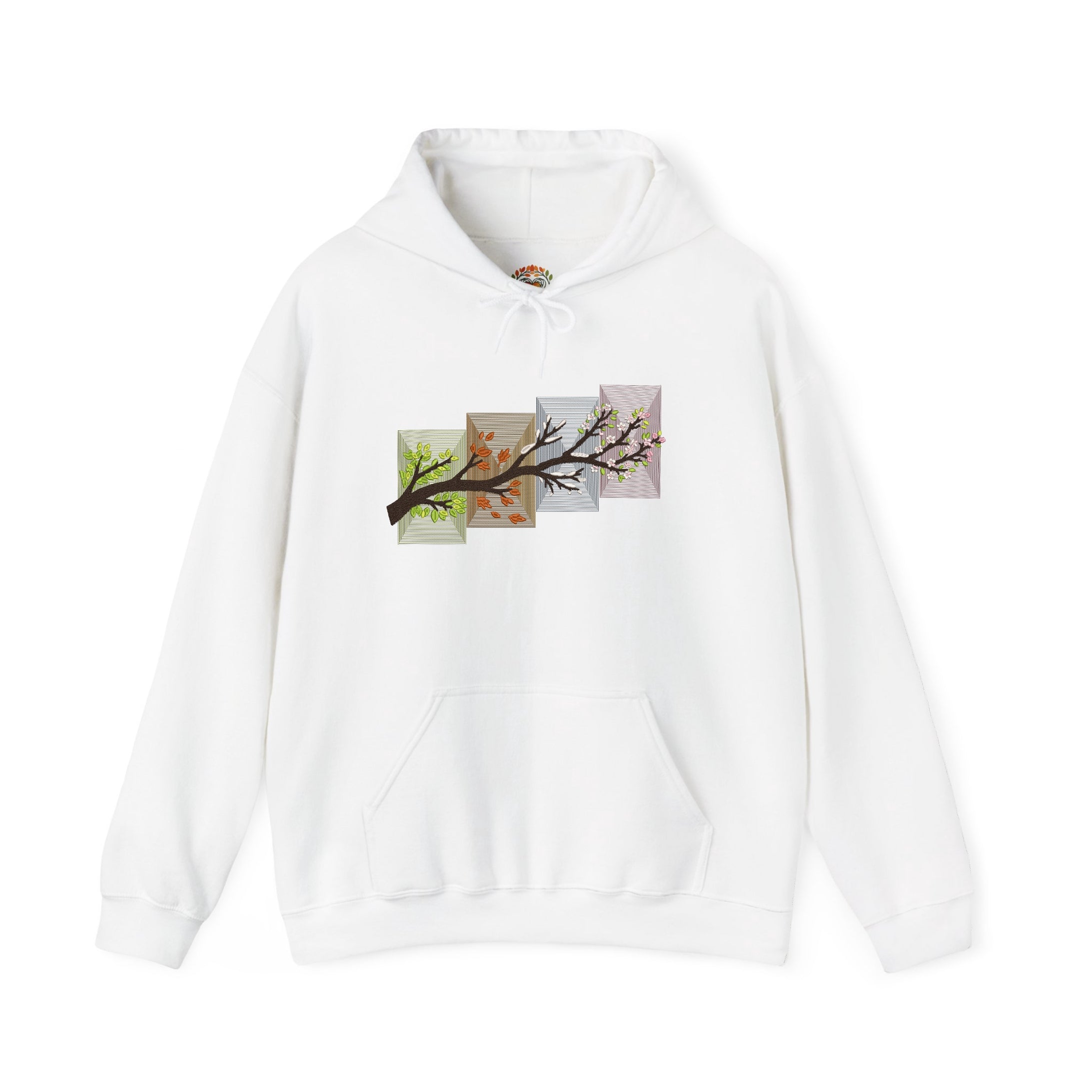 Embroidered Four Seasons Hoodie and Sweatshirt