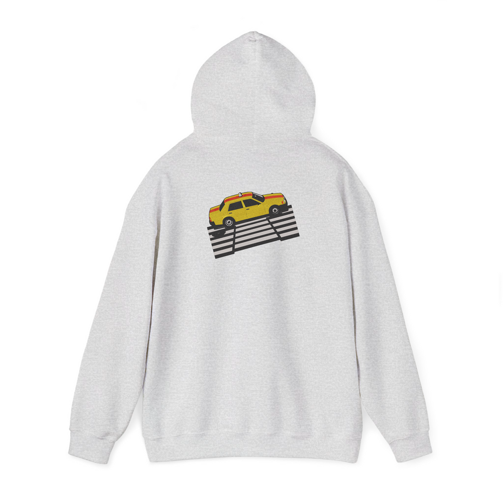 Tokyo Yellow Taxi Shibuya Crossing Embroidery Hoodie | Sweatshirt