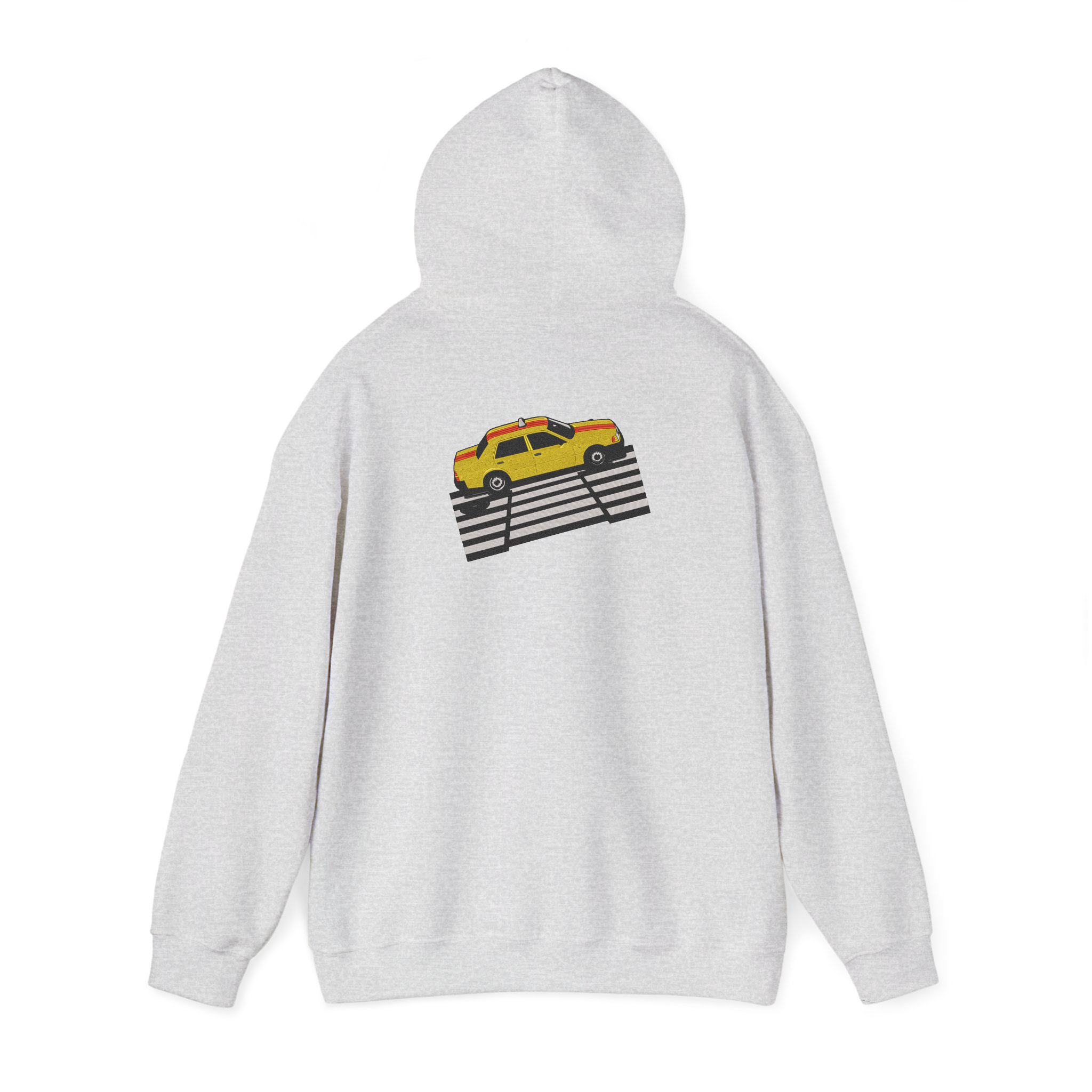 Tokyo Yellow Taxi Shibuya Crossing Embroidery Hoodie | Sweatshirt