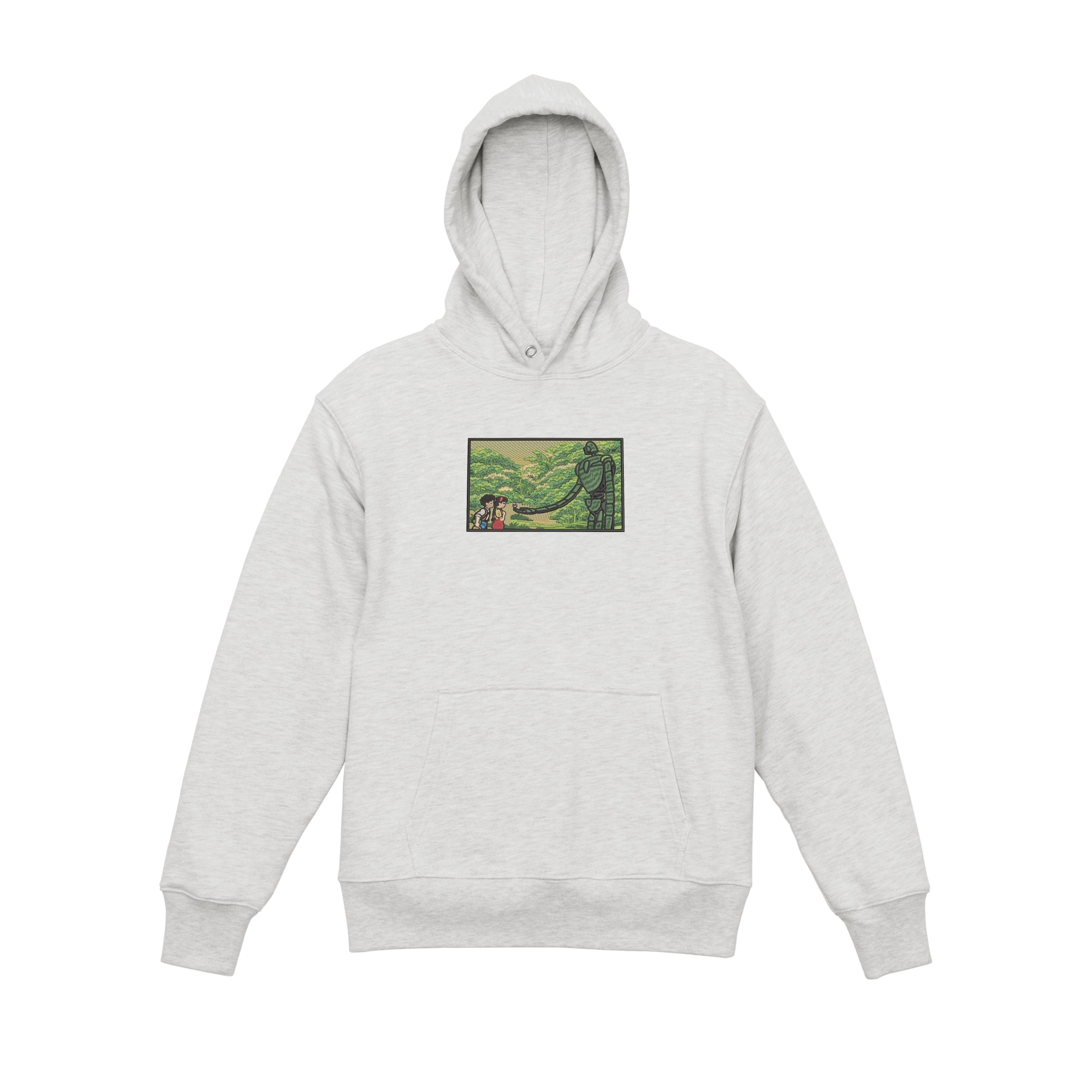 Embroidered Garden of Eden Hoodie Mecha Automata Heavyweight Hoodie and Sweatshirt