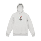 Sudadera con capucha y sudadera pesada bordada de Demon Slayer japonesa