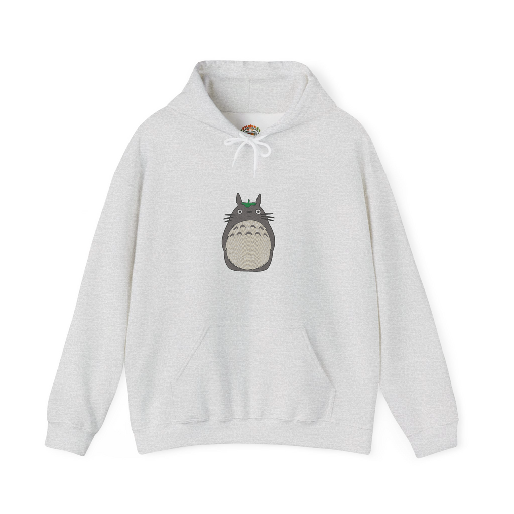 Ghibli Totoro Forest Spirit Embroidery Hoodie | Sweatshirt