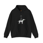 Sudadera con capucha bordada con perro dálmata divertido | Sudadera
