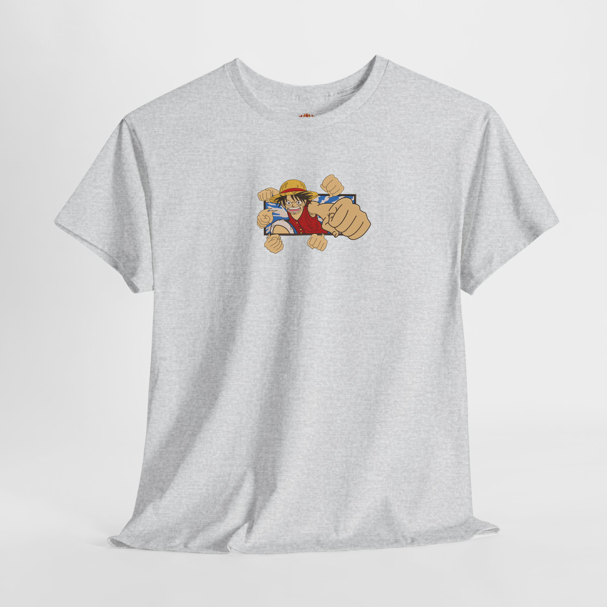 モンキー・D・ルフィ ゴムゴムのパンチ ワンピース 刺繍 パーカー | スウェットシャツ | Tシャツ