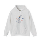 Olaf Frozen Playing with Head Embroidery Hoodie | Sweatshirt | T-shirt