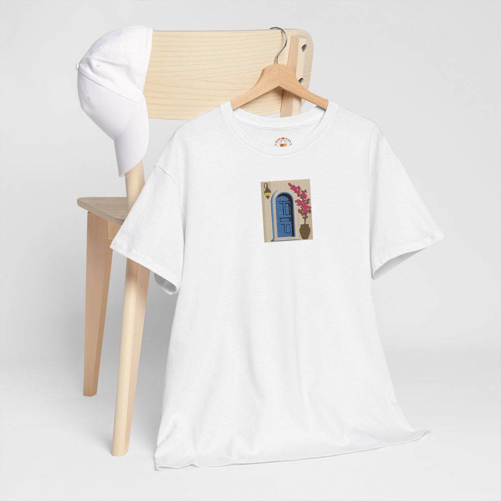 Mediterranean Door ブーゲンビリア刺繍パーカー | スウェットシャツ | Tシャツ