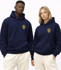 Vase with Fifteen Sunflowers Vincent Van Gogh Embroidered Heavyweight Hoodie Sweatshirt