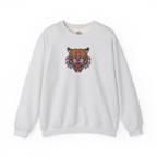 Bengal Tiger Roar Embroidery Hoodie | Sweatshirt