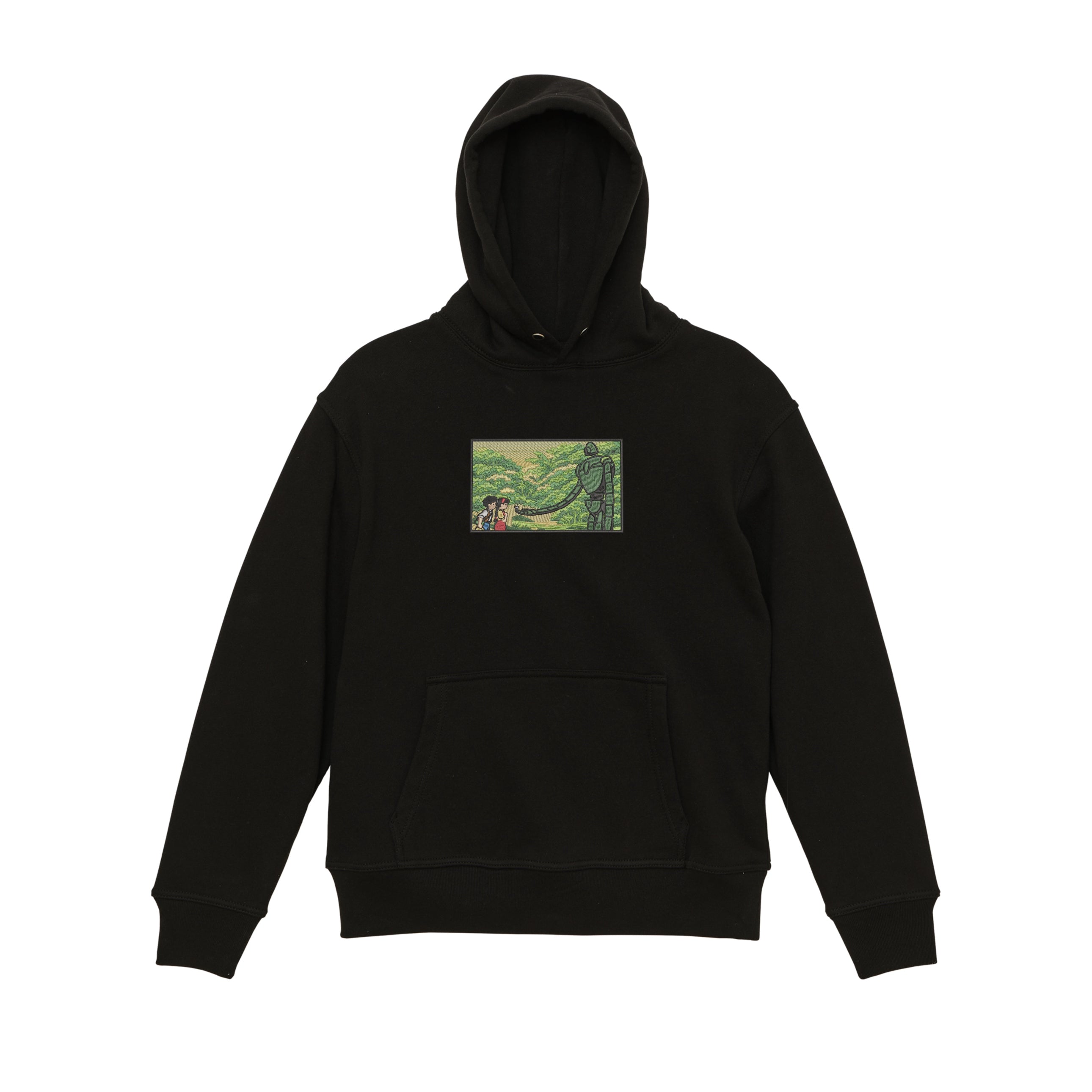 Embroidered Garden of Eden Hoodie Mecha Automata Heavyweight Hoodie and Sweatshirt