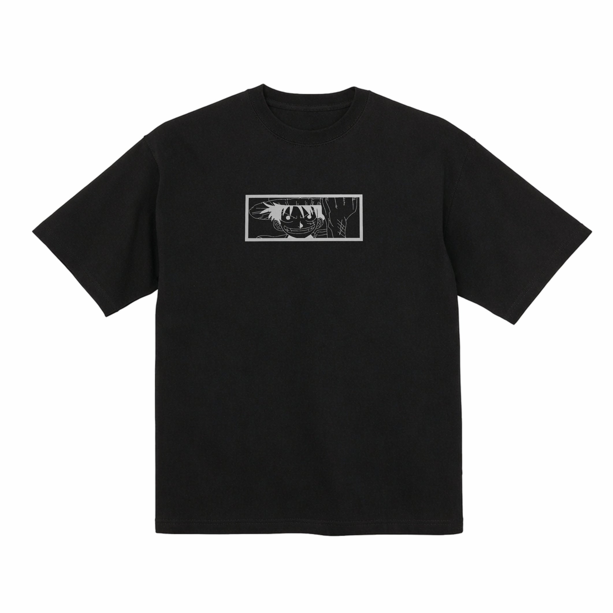 One Piece Monkey D Luffy Embroidered Premium T shirt