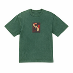 リュウ ストリートファイター プレミアムコットン ヘビーウェイト 刺繍Tシャツ