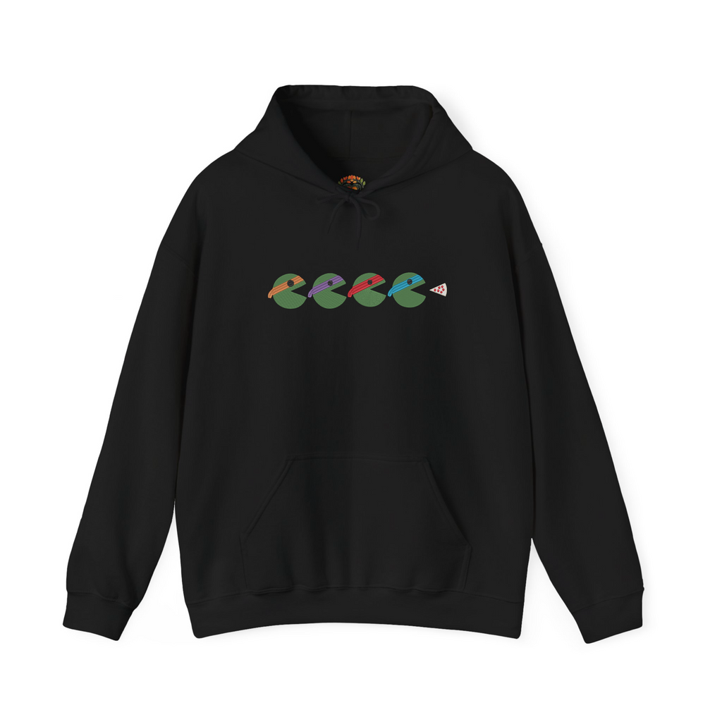 Ninja Turtles Pacman Embroidered Hoodie | Sweatshirt | T shirt