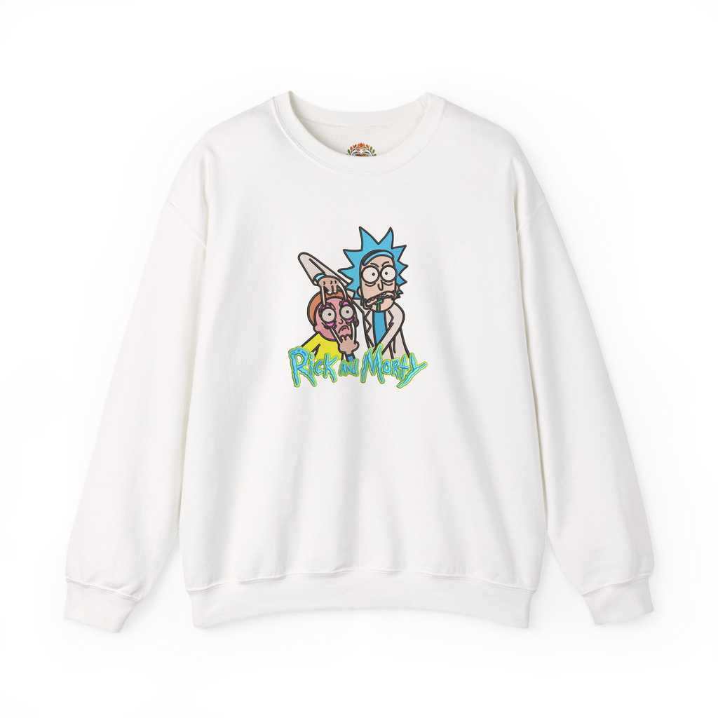 Rick and Morty Embroidery Hoodie | Sweatshirt | T-shirt