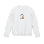Bunny & Robin Embroidered 450GSM Heavyweight Pullover Hoodie Sweatshirt