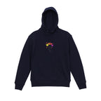 Colorful Tulip Flower Bouquet Embroidered Heavyweight Hoodie and Sweatshirt