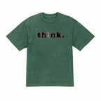 Checkmate Chess Think Premium Cotton Heavyweight Embroidered T shirt