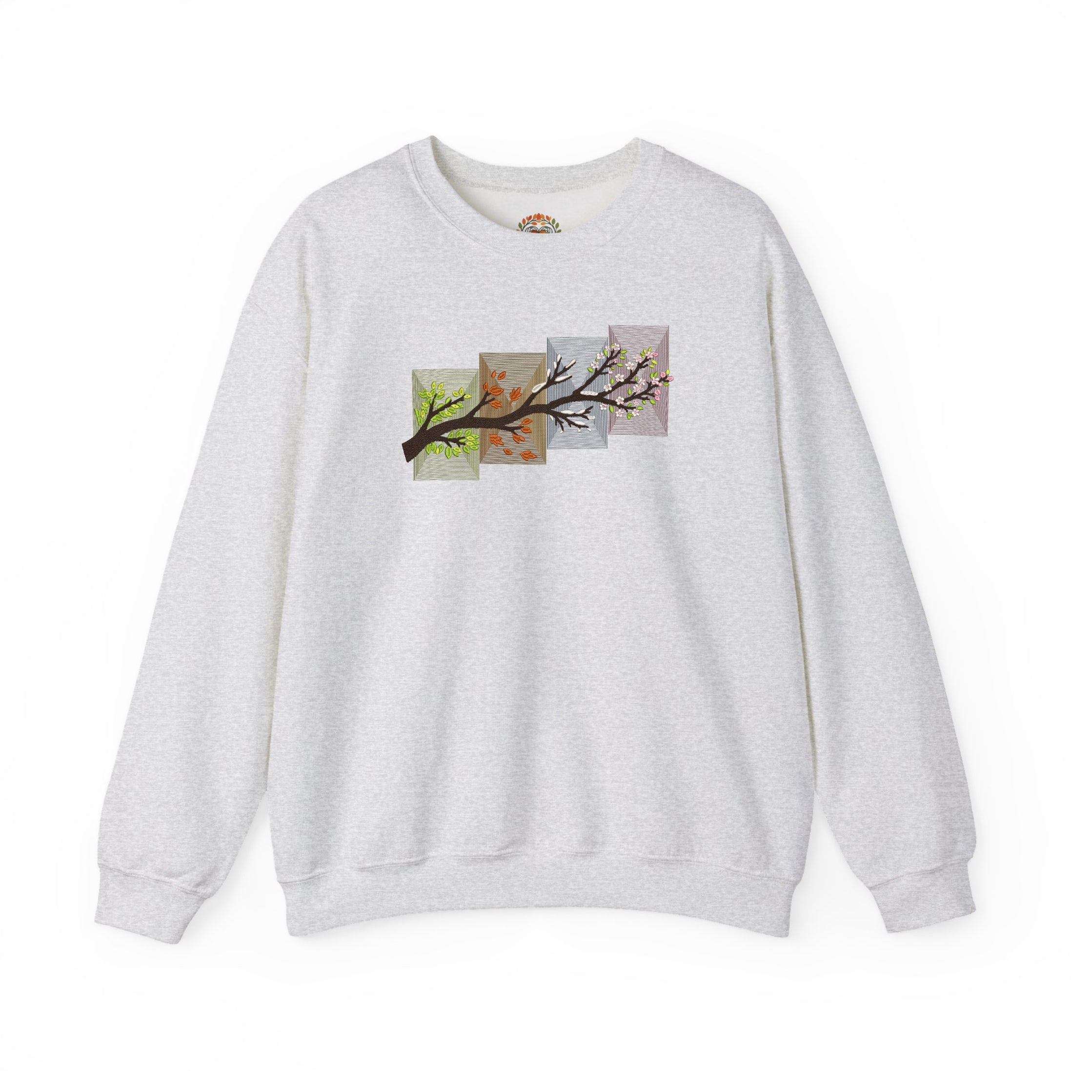 Embroidered Four Seasons Hoodie and Sweatshirt