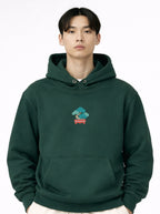 Japanese Bonsai | Embroidered 450GSM Heavyweight Pullover Hoodie