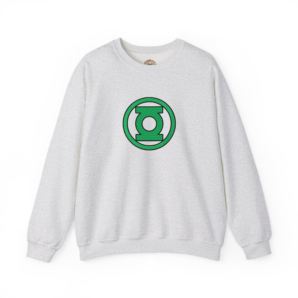Green Lantern Embroidery Hoodie | Sweatshirt | T-shirt