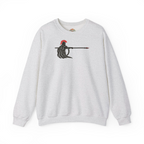 Gladiator Silhouette 3D Puff Embroidered Hoodie | Sweatshirt | T-shirt