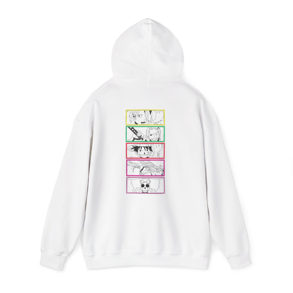 One Piece Straw Hat Crew Embroidery Hoodie | Sweatshirt