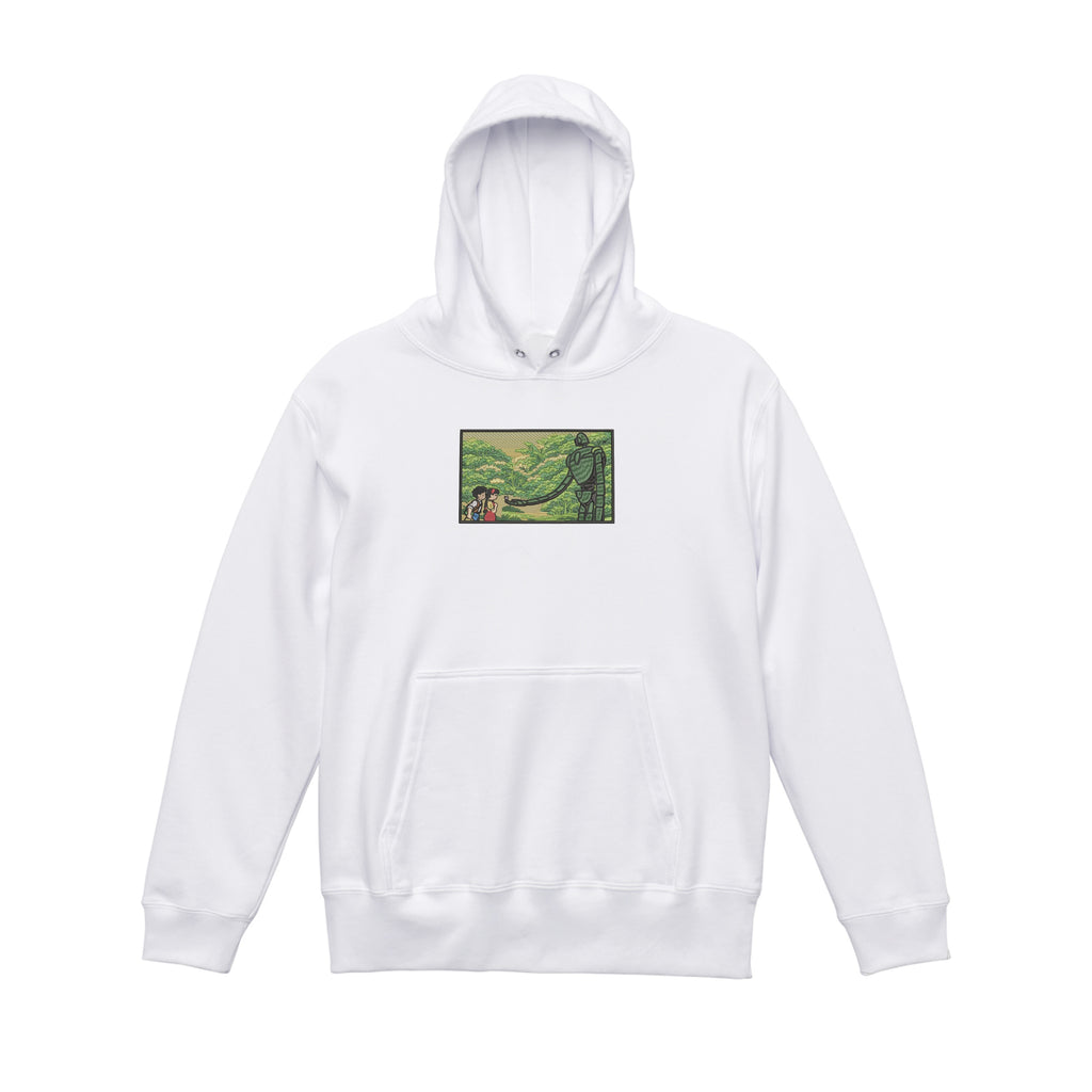 Embroidered Garden of Eden Hoodie Mecha Automata Heavyweight Hoodie and Sweatshirt