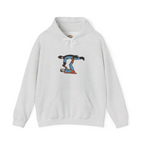 Super-mannn Lifting Bat-mann Embroidery Hoodie | Sweatshirt