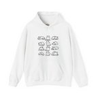 遊び心のある子猫の刺繍パーカー | スウェットシャツ | Tシャツ