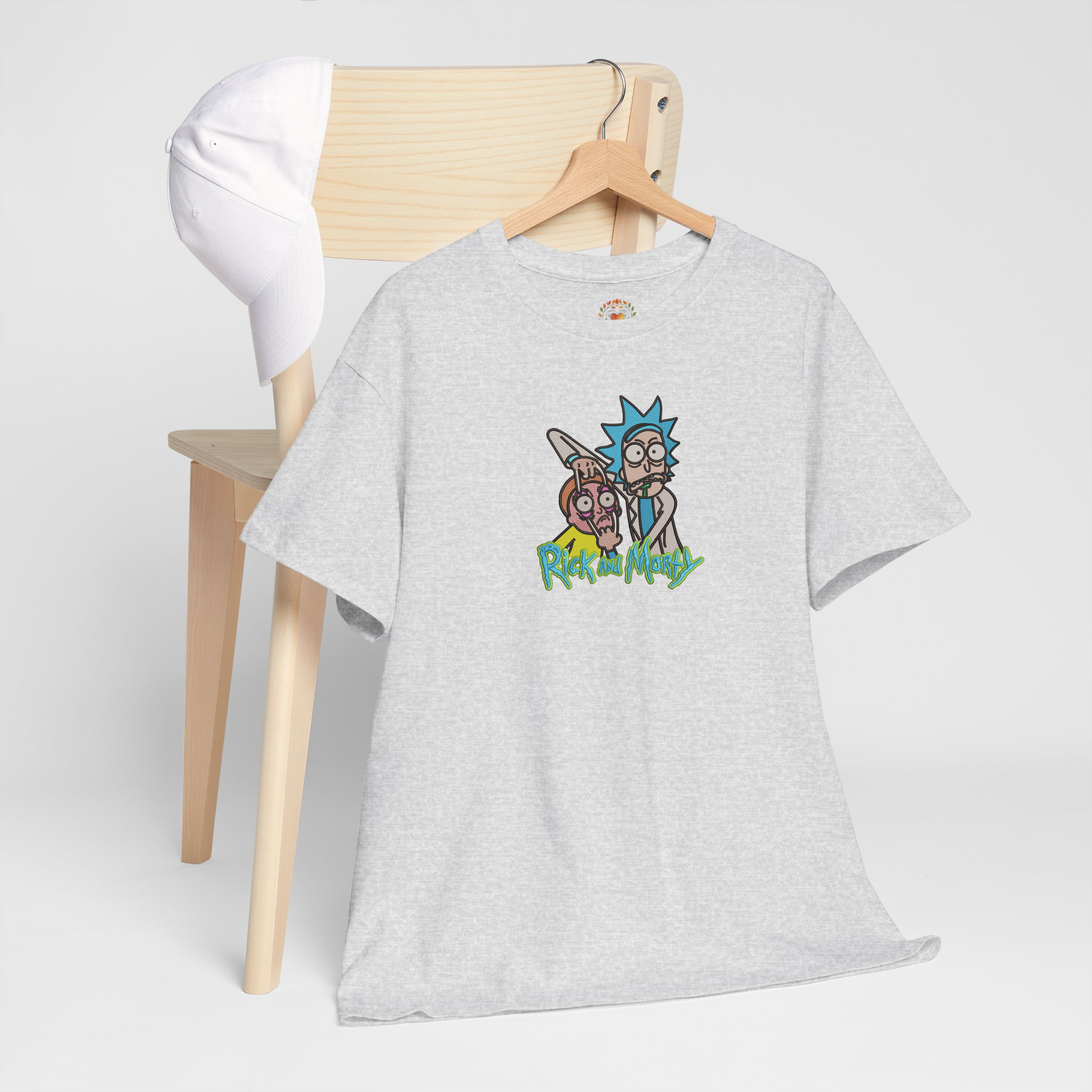 Rick and Morty Embroidery Hoodie | Sweatshirt | T-shirt