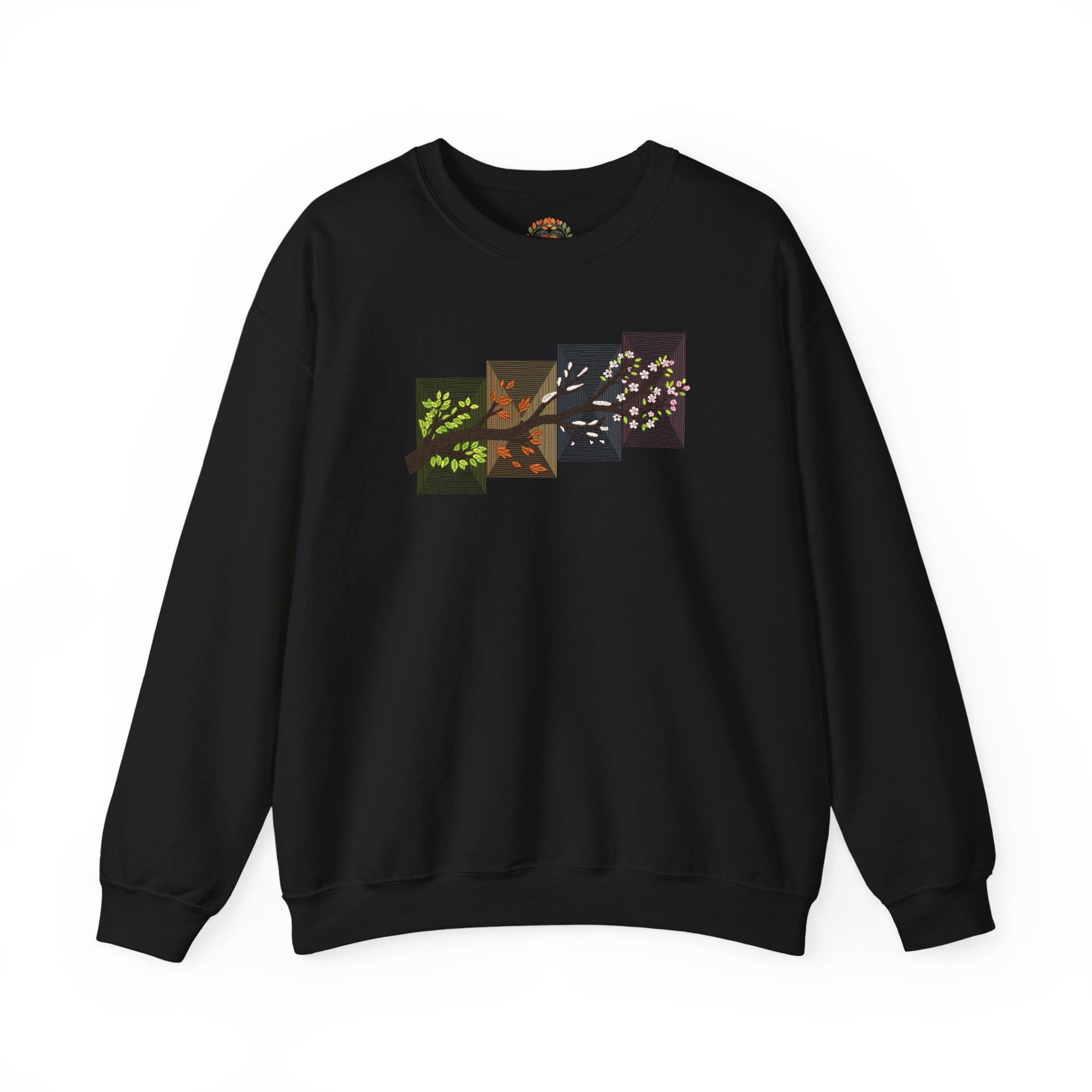 Embroidered Four Seasons Hoodie and Sweatshirt