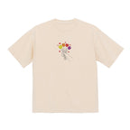 Colorful Tulip Flower Bouquet Embroidered Premium T shirt