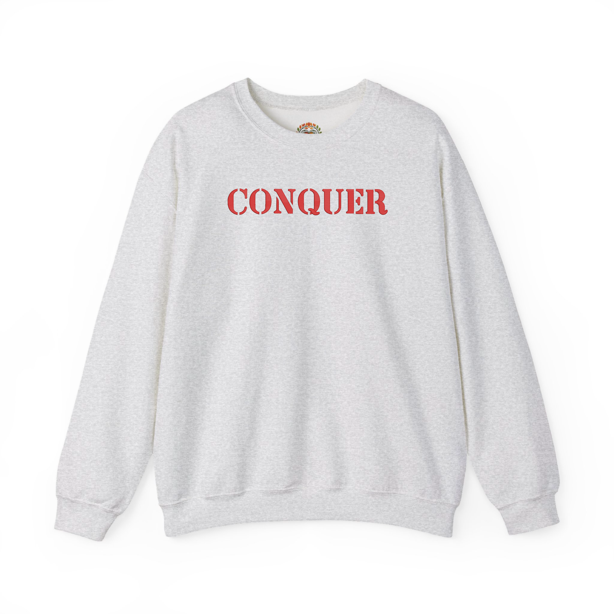 CONQUER Gym Motivation 3D Embroidered Hoodie | Sweatshirt