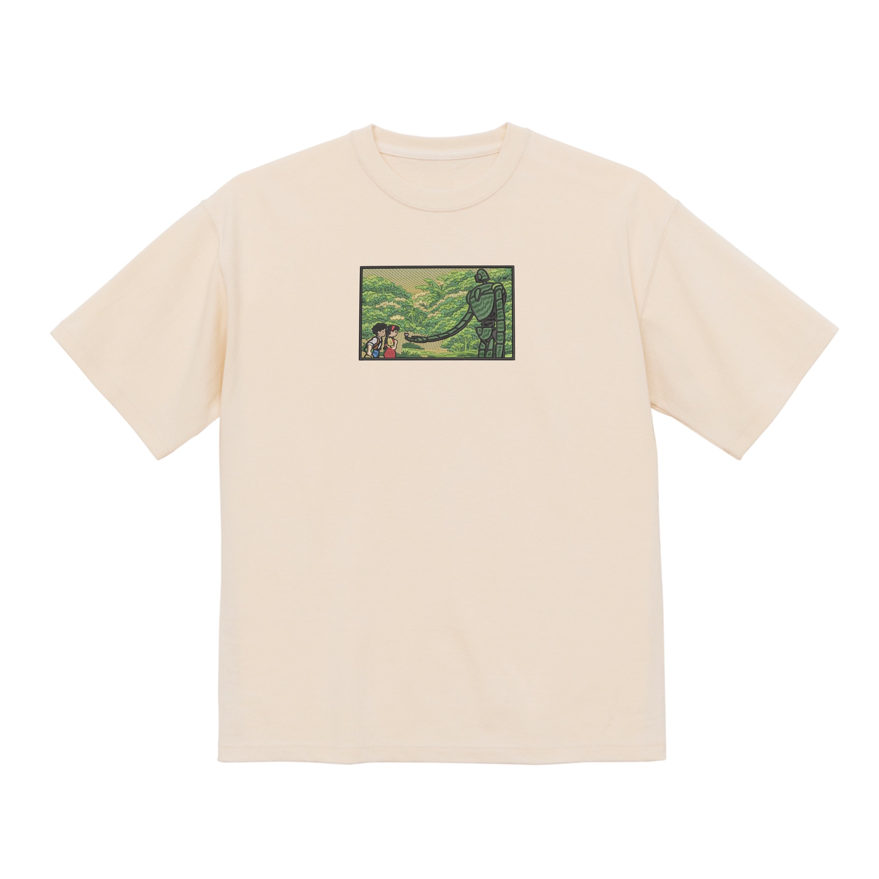 Embroidered Garden of Eden Premium Cotton Heavyweight T shirt