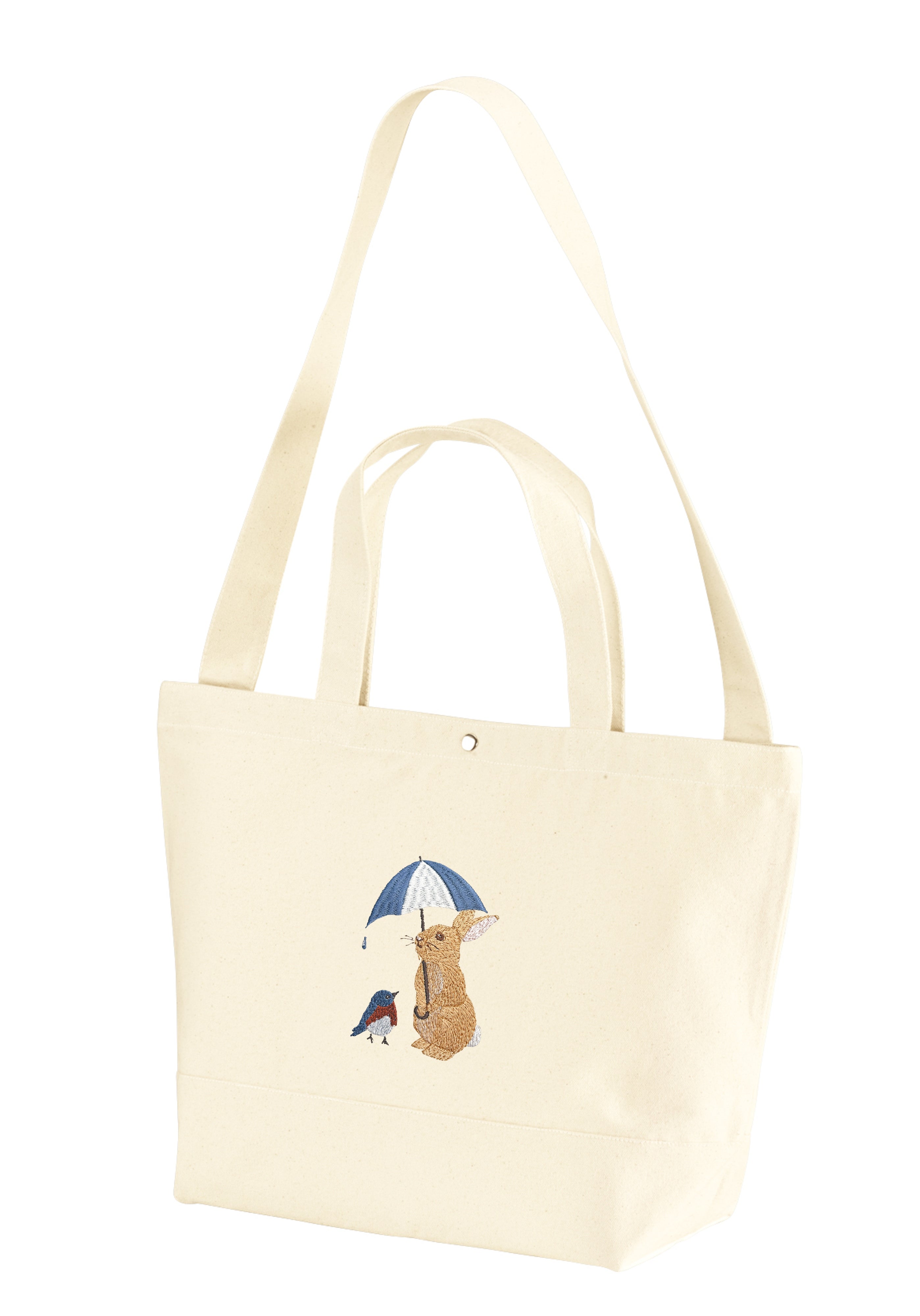Bunny & Robin Embroidered 17L Eco-Sustainable Tote Bag